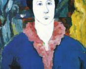 卡兹米尔 马列维奇 : Blue Portrait